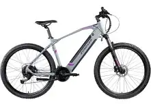 Zündapp E-Bike MTB Z808 27,5 Zoll 24-Gang 504 Wh silber lila