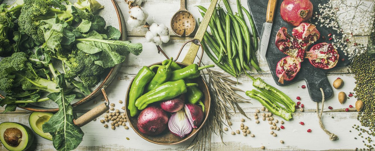 Deco-Glas Bild Food Chaos 125 x 50 cm