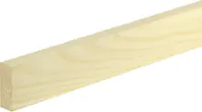 FN Neuhofer Flachleiste 100 cm 46 x 19 mm Fichte/Kiefer