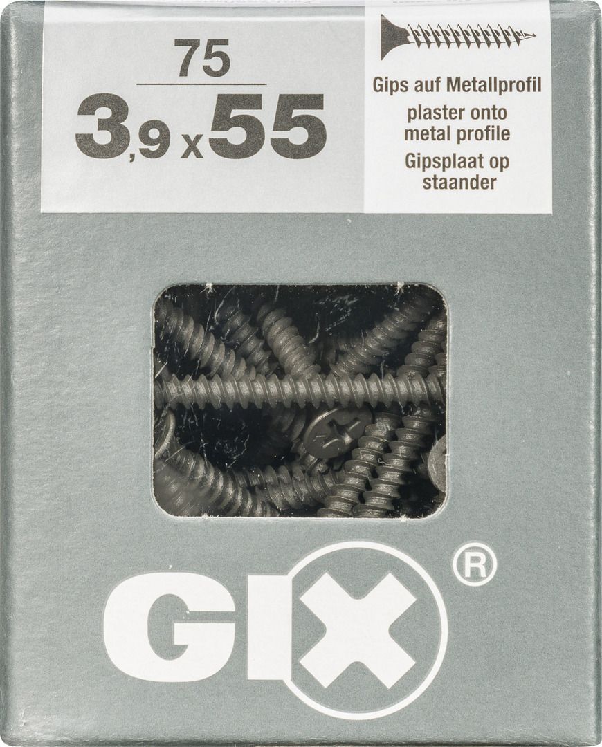 Spax Schnellbauschrauben 3.9 x 55 mm PH 2 – 75 Stk. GLO763030047