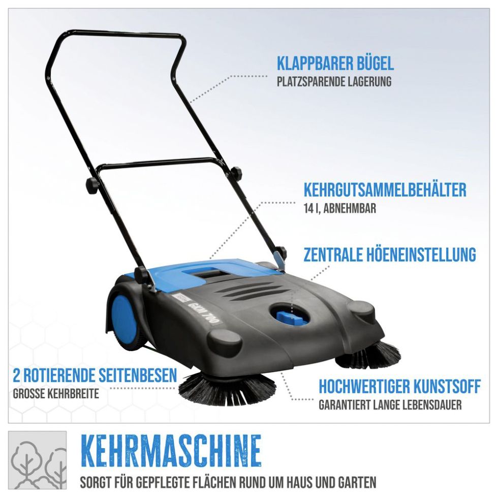 Güde Kehrmaschine GKM 700 14,5 l kaufen Globus Baumarkt