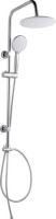 Primaster Kopfbrausesystem Aqua White verchromt