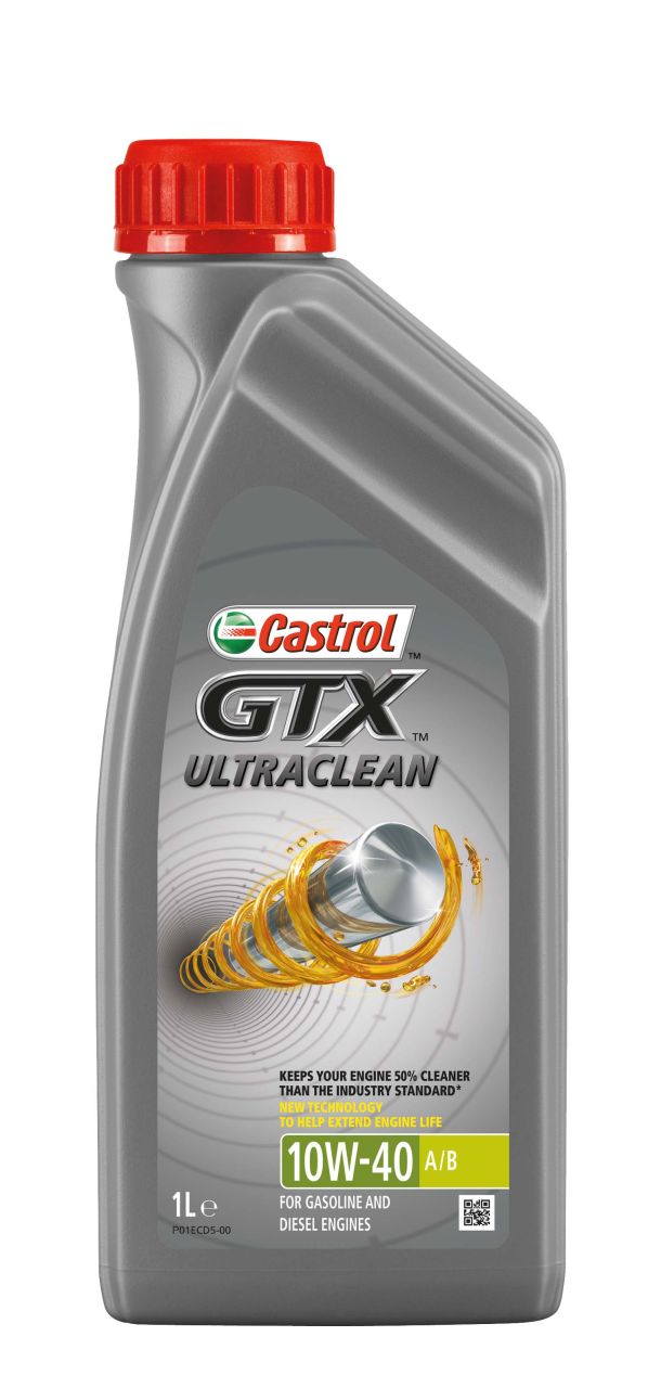 Castrol Motoröl GTX Ultraclean 10W-40 A/B 1L GLO680550703