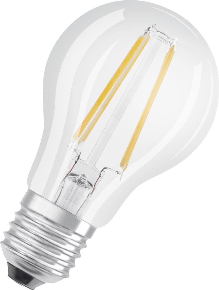 Osram LED Leuchtmittel Star Classic P40 E27 7W warmweiß, dimmbar, klar