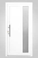 Panto Haustür Modell K 011 DIN links weiß 110 x 210 cm