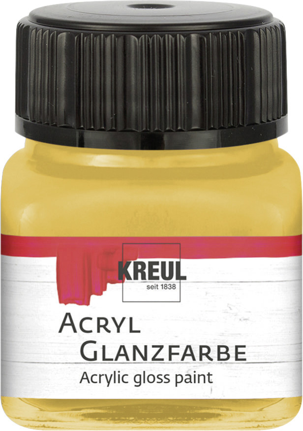 Kreul Acryl Glanzfarbe gold 20 ml
