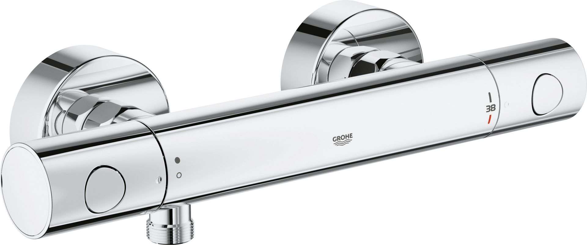 Grohe Badewannenthermostat Precision Get chrom DN 15