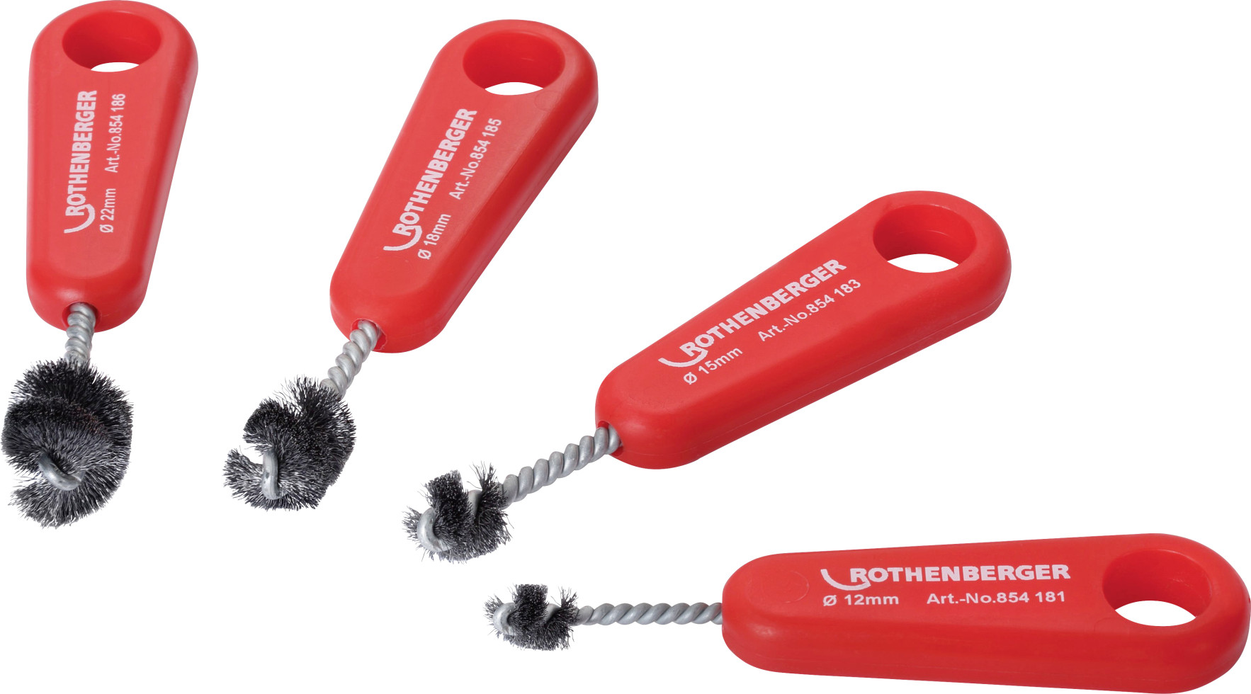 Rothenberger Rohrinnenbürste für Kupferrohr, 18 mm
