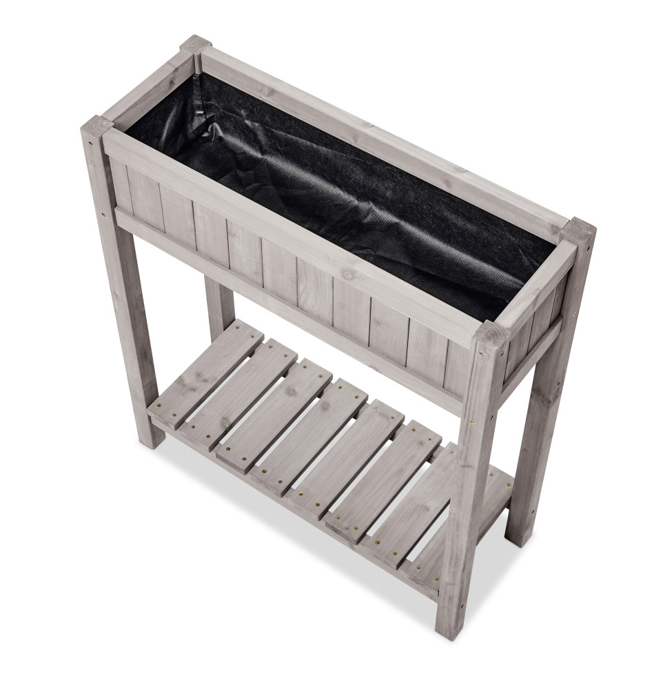 Butenkist Hochbeet Dete Holz mit Pflanzvlies 75 x 28 x 85 cm kaufen