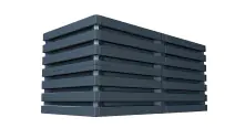 Garantia Hochbeet Skyline, ca. 161 x 75 x 80 cm