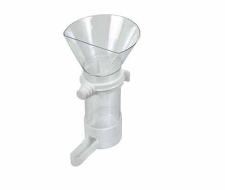 Nobby Trichter Futter Fontaine weiß 190 ml