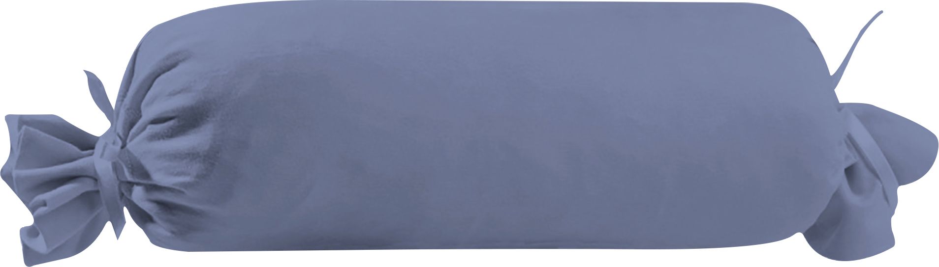 Vario Kissenbezug Jersey für Nackenrolle, blau, 15 x 40 cm