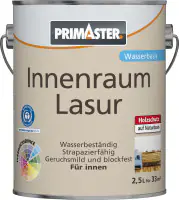 Primaster Innenraumlasur 2,5 L farblos