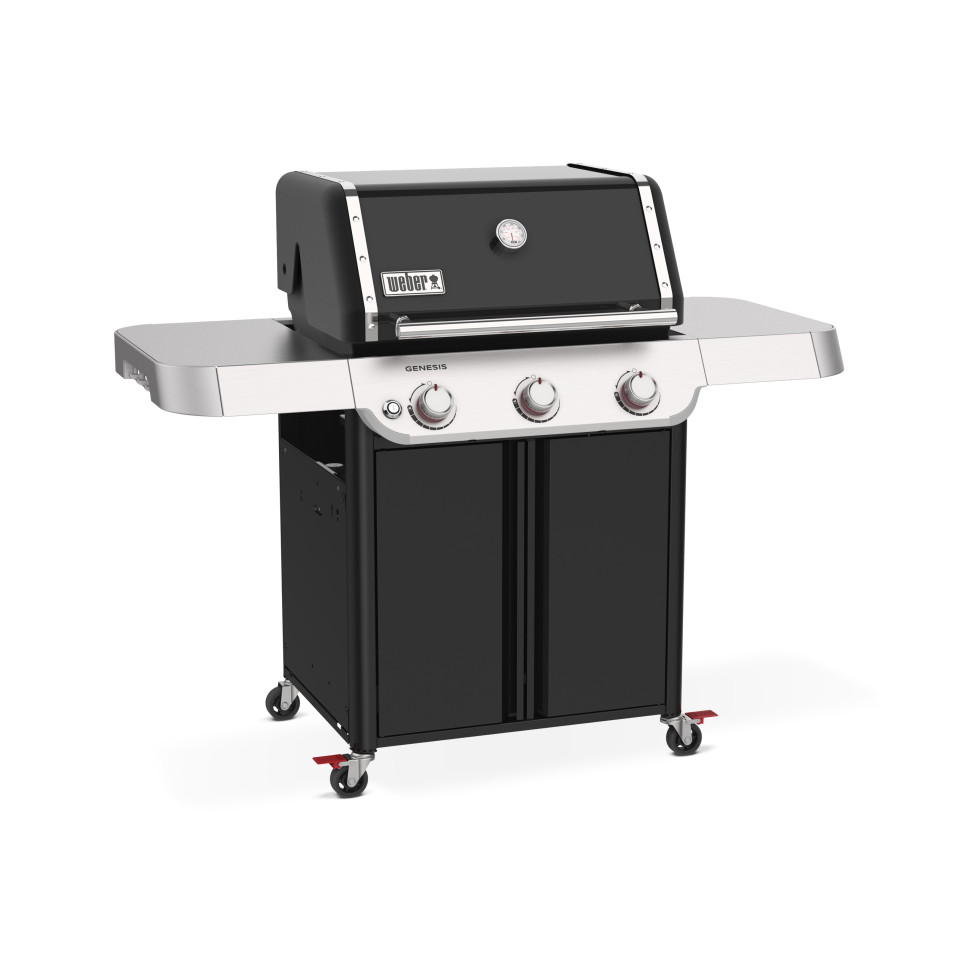Weber Gasgrill Genesis E-315, schwarz, 147x128x68 cm, 11,4 kW