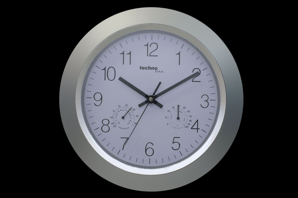 Technoline Wanduhr WT 7940 Ø 33 cm