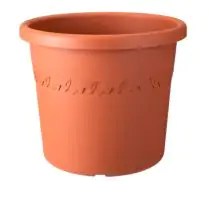 Elho Pflanztopf Algarve Cilindro Ø 40 x 34 cm tonrot