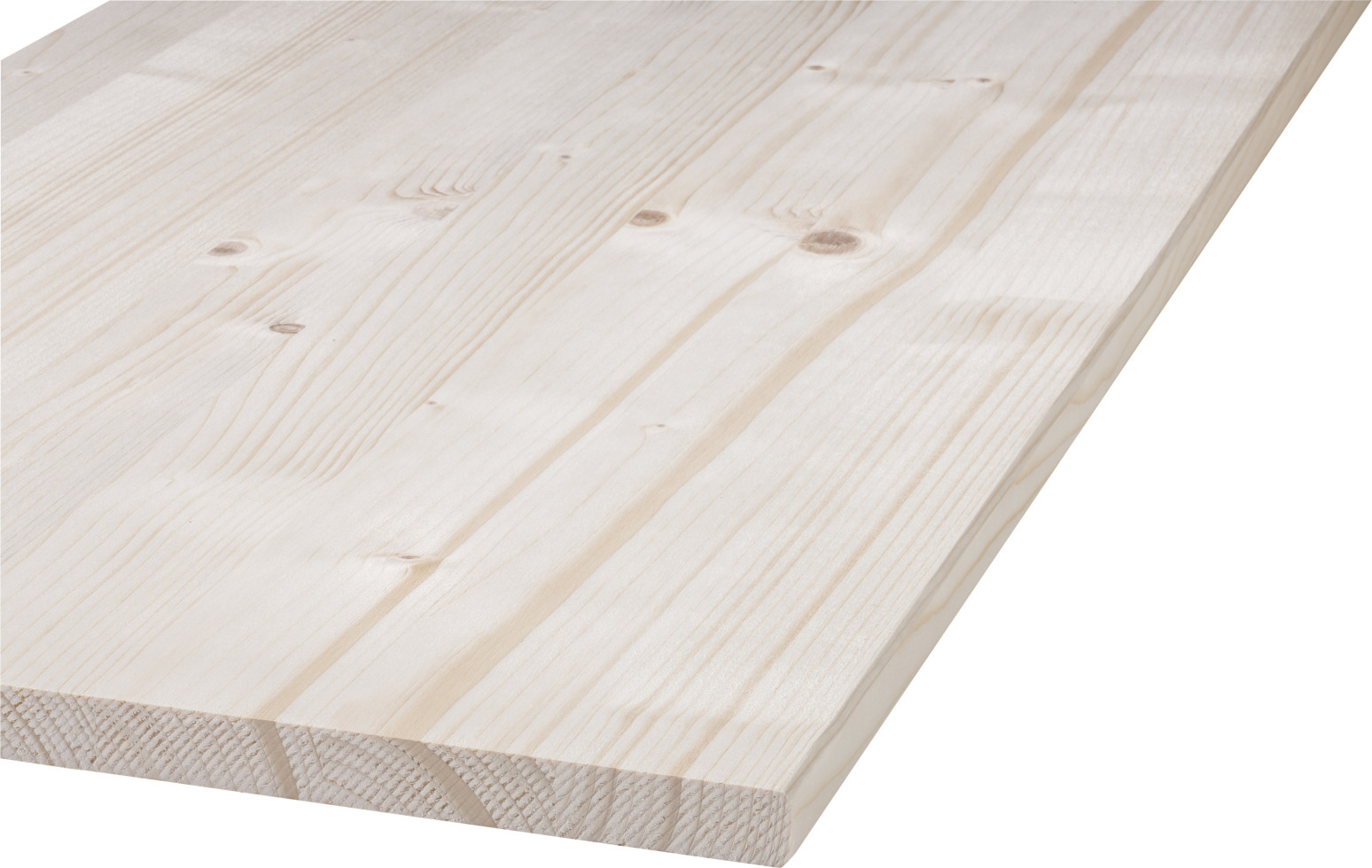 binderholz Massivholzplatte Nadelholz Naturwuchs unfoliert 60 x 200 cm 18 mm GLO780452127