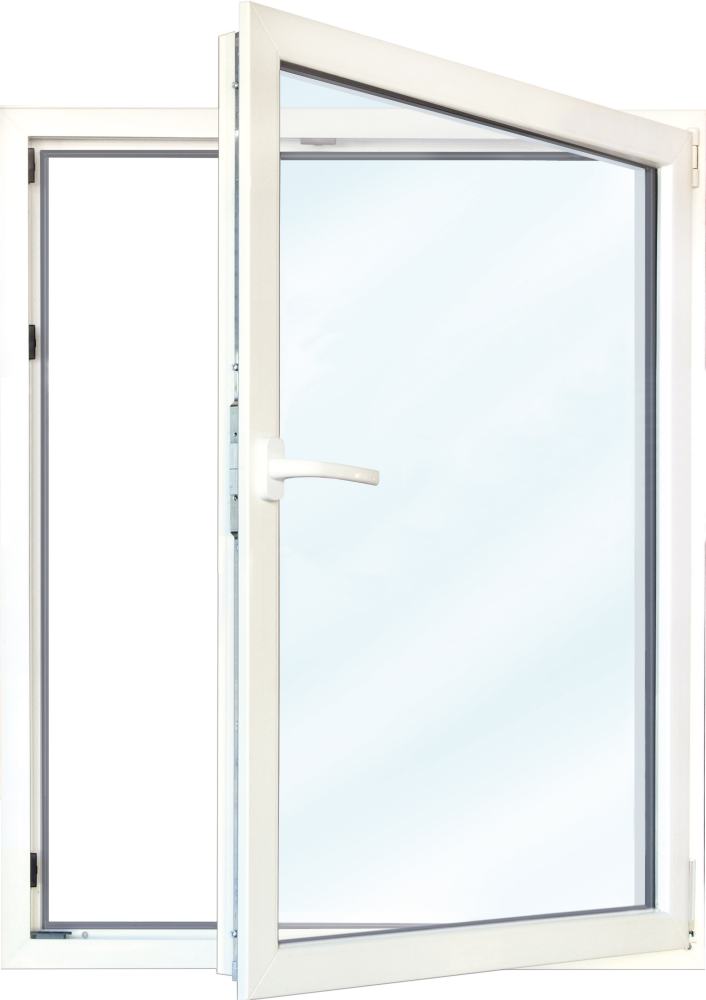 Meeth Fenster 85 x 85 cm DIN rechts 1 flügelig Dreh-Kipp weiß