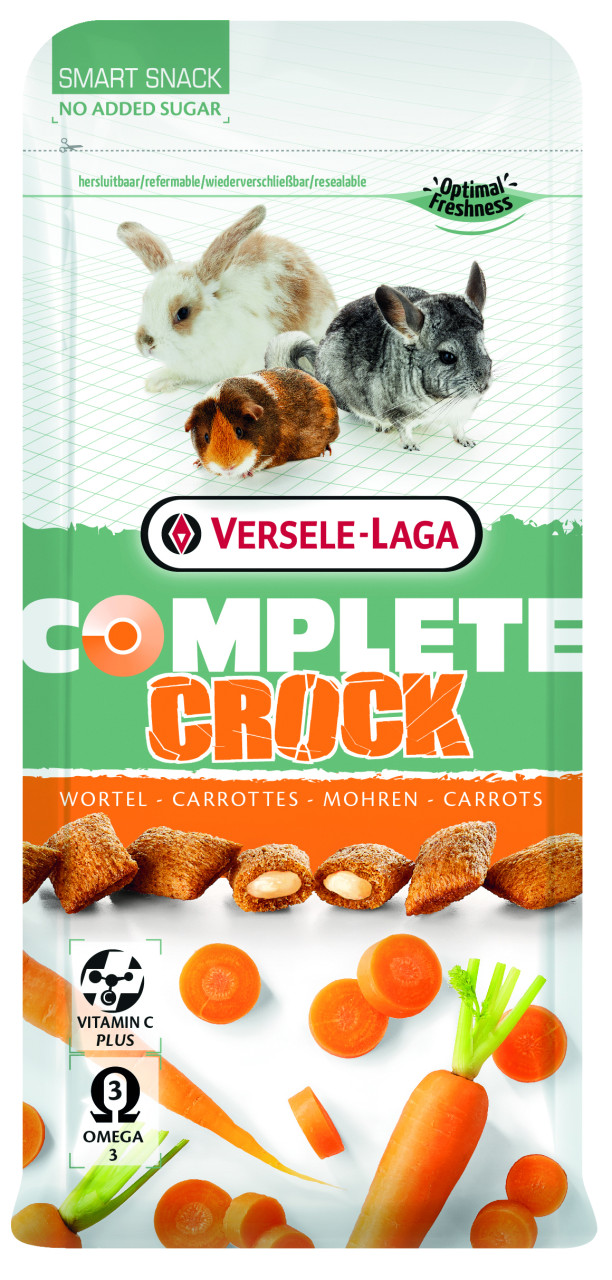 Complete Crock Carrot 50 g Snacks für Kaninchen und Nagetiere GLO629401793