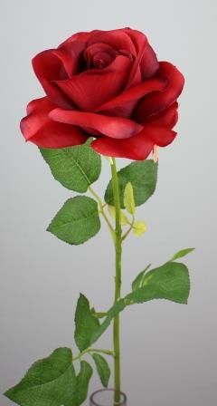 artfleur künstliche Rose 65 cm, rot GLO660754278