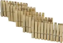 Coronet Wäscheklammern 7 cm Holz 50 Stück