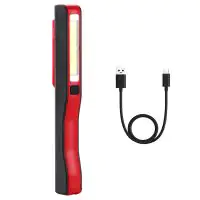TrendLine Werkstatt-Leuchte Li-Ion Akku 800mAh is 120lm rot-schwarz