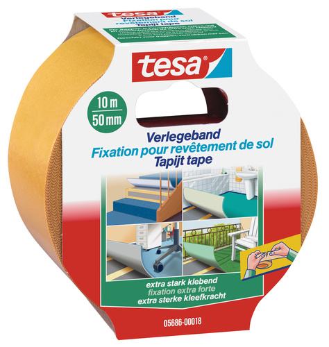 tesa Verlegeband 10 m x 50 mm GLO765300222
