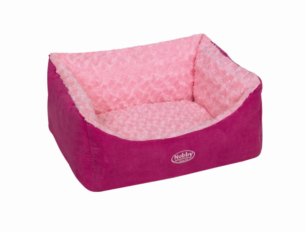Nobby Komfortbett Arusha eckig pink GLO689310510