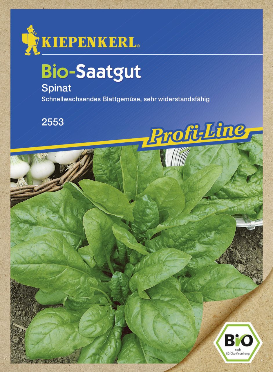 Kiepenkerl Bio-Saatgut Spinat Spinacia oleracea, Inhalt: ca. 4 lfd. Meter GLO693106990