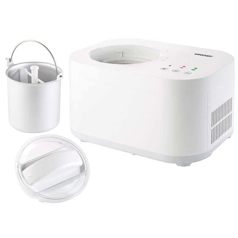 Unold Eismaschine Snow 1L Füllmenge, selbstkühlender Kompressor