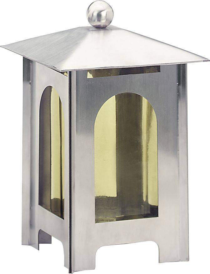Weitere Grablaterne 22 cm silber GLO692559146