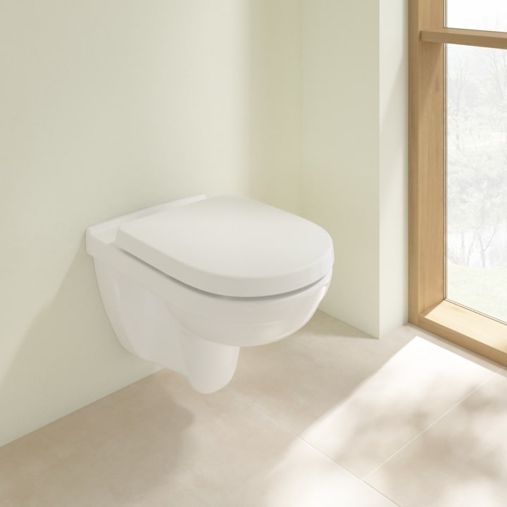 Villeroy & Boch Wand-wc Targa Style Villeroy & Boch Wand-Tiefspül-WC Targa spülrandlos inkl. WC-Sitz kaufen