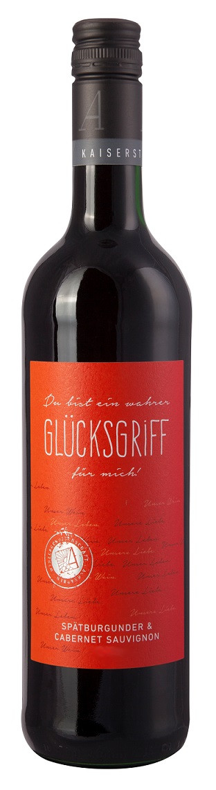 Weinland Glücksgriff Rotwein Cuvee feinherb 0,75 l GLO642021503