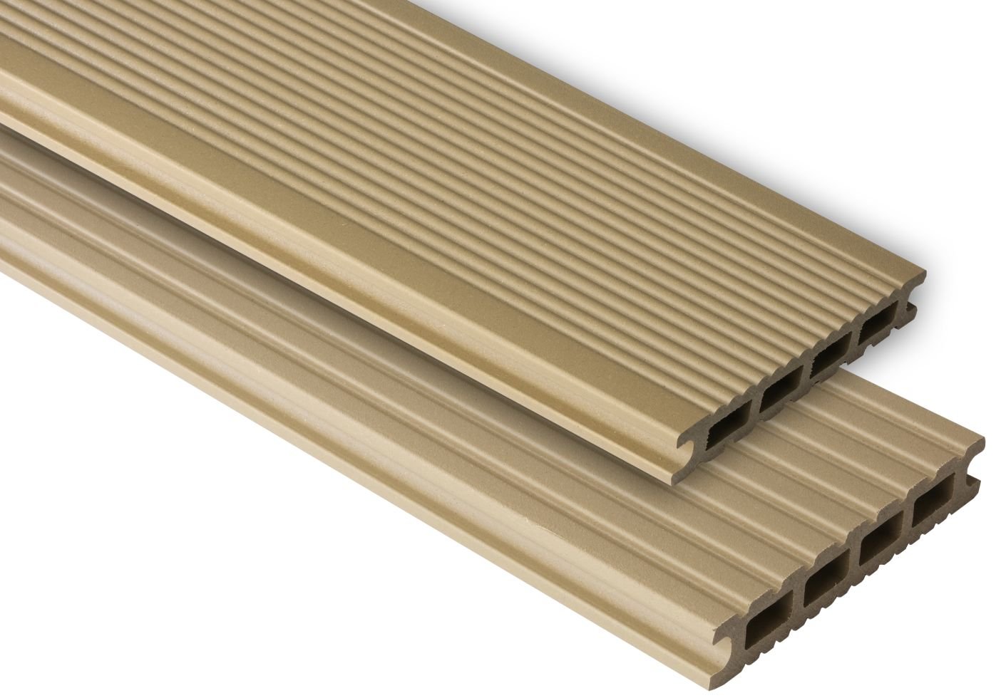 Kovalex Terrassendiele WPC 14,5 x 2,6 cm sand mattiert Meterware kaufen