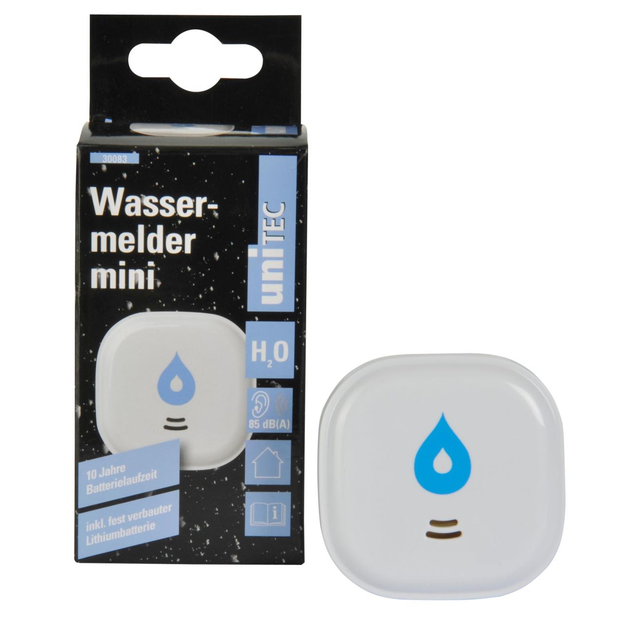 Wassermelder weiß, mini