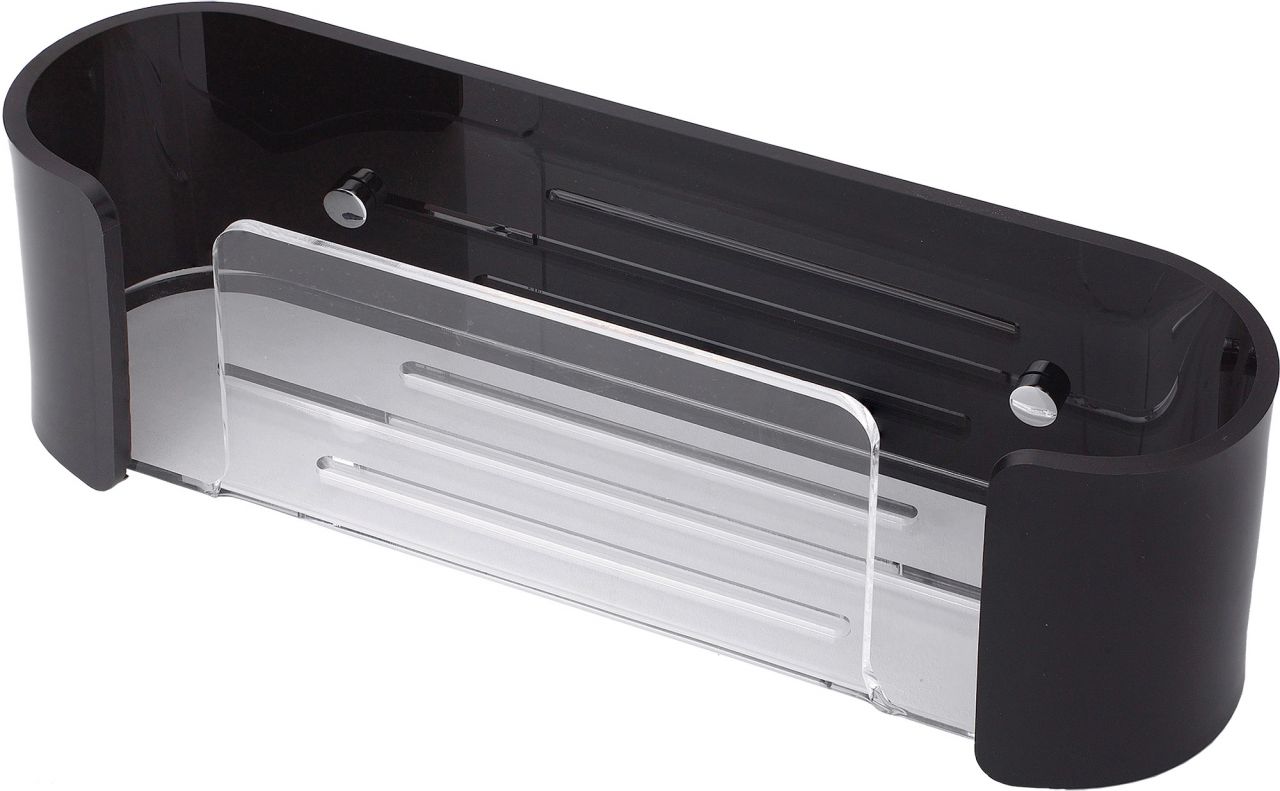 Primaster Duschkorb Acryl schwarz