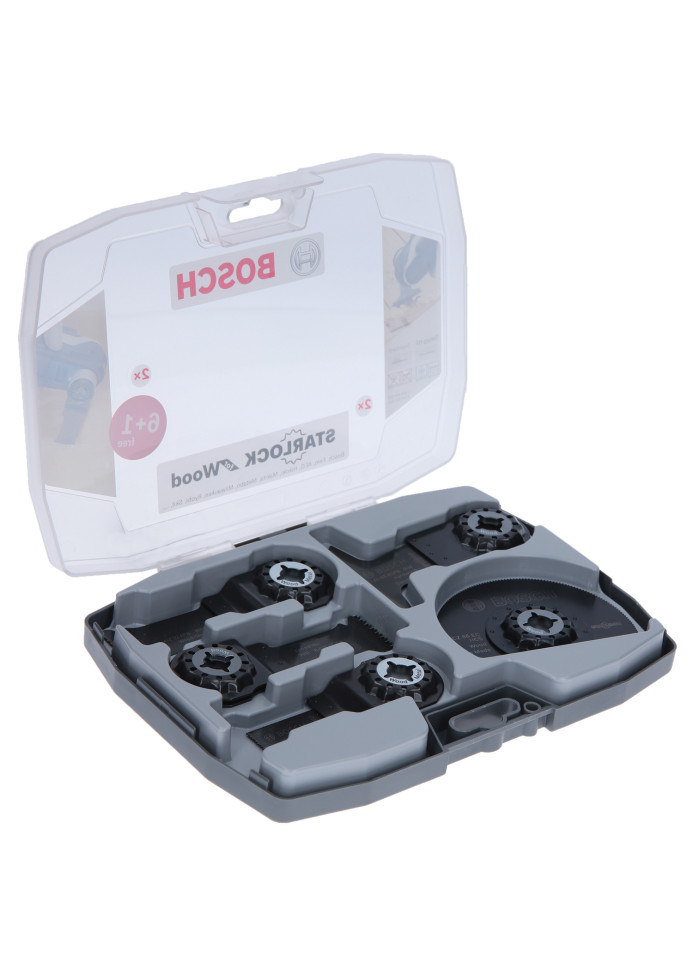 Bosch Sägeblätter Starlock Set Best of Wood 7-teilig