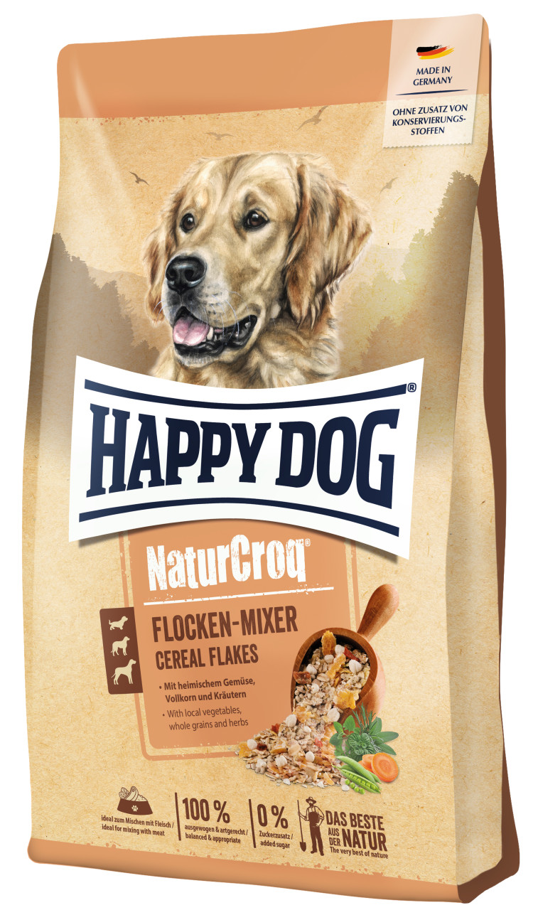 Happy Dog HappyDog Hundefutter NaturCroq Flocken Mixer 1,5 kg GLO629307695