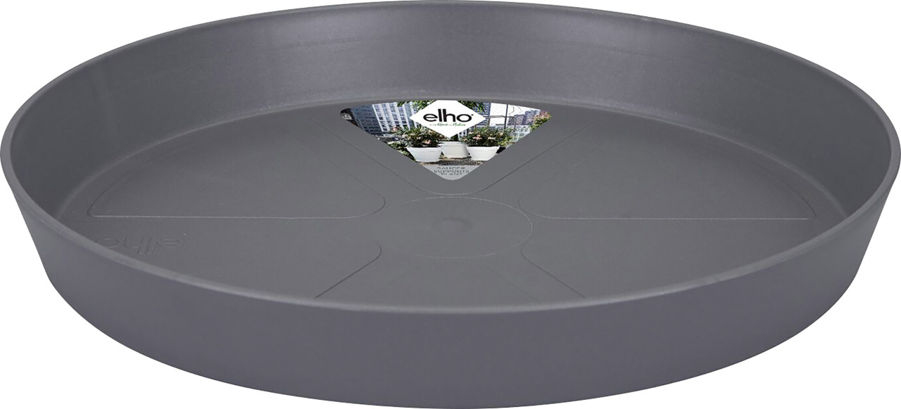 Elho Untersetzer Loft Urban anthrazit Ø 34 cm