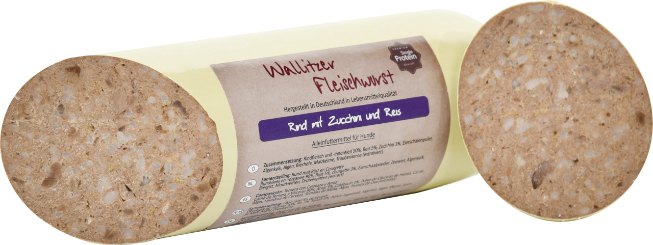 L&S Wallitzer Fleischwurst Rind mit Zucchini 400 g GLO629305933