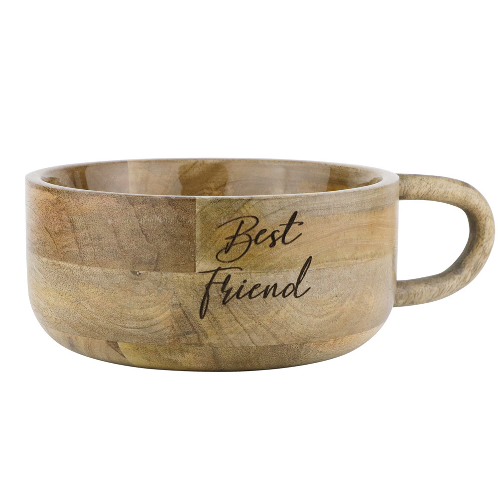 Nobby Holznapf best Friend Cup 0,8 l 16 x 7,5 cm, rutschfest GLO689300062