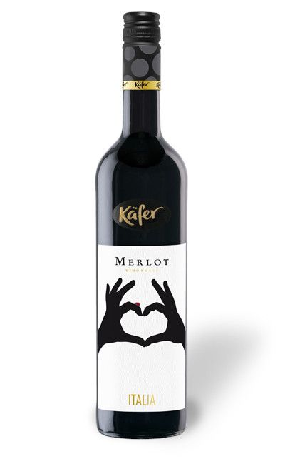 Käfer Weine Käfer Rotwein Merlot trocken Italien 1 x 0,75 L GLO642021441