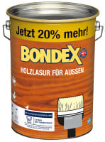 Bondex Holzlasur 4,8 L hellblaugrau