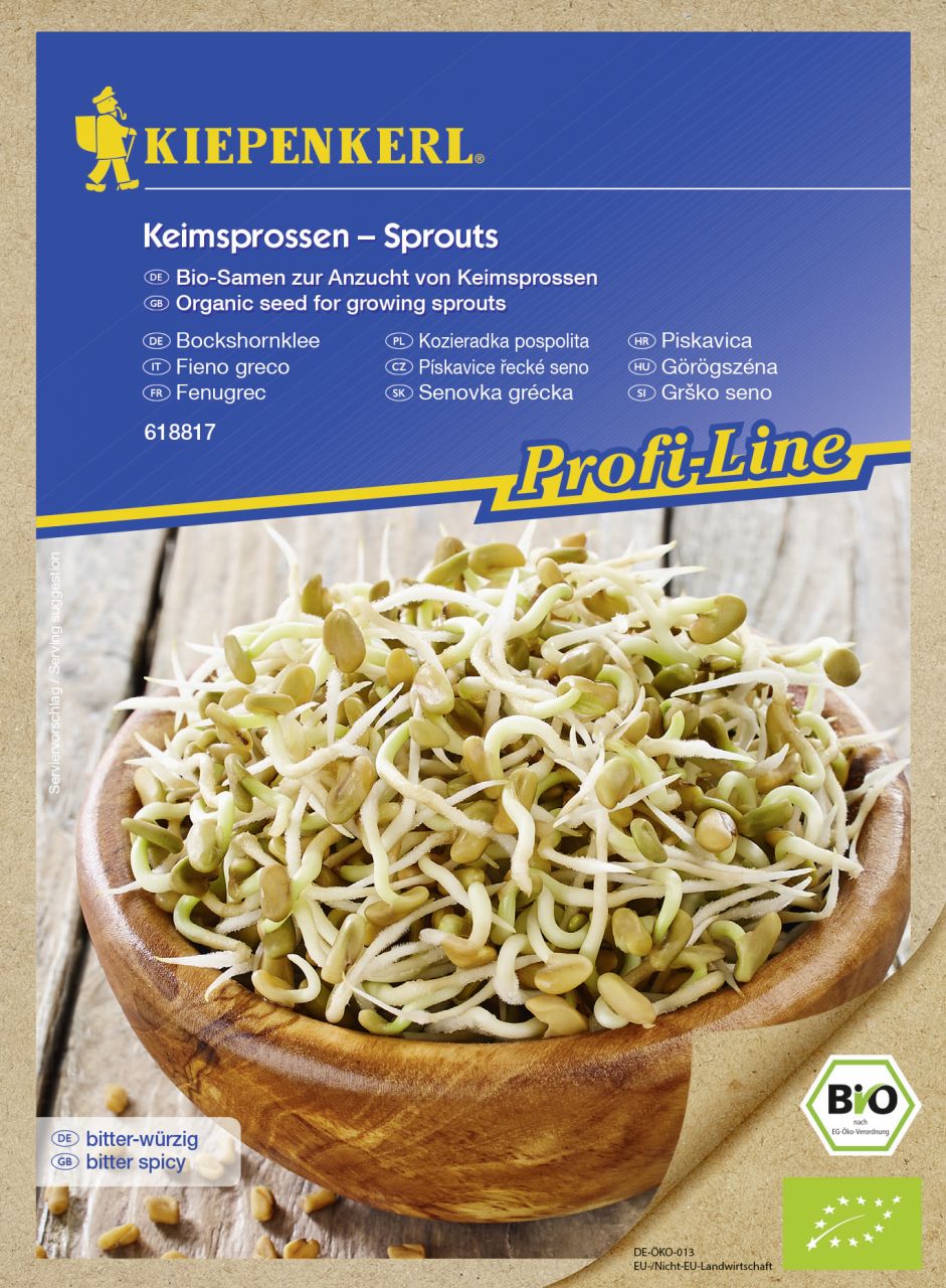 Kiepenkerl BIO Keimsprossen Bockshornklee 50 g GLO693109029