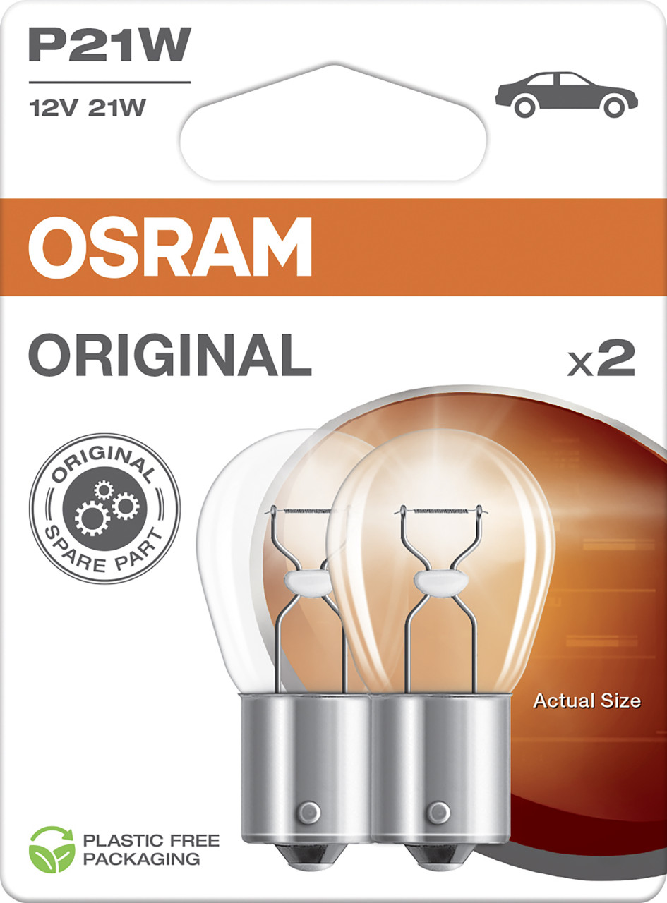 Osram Signallampe P21W Original 2.0 2 Stück
