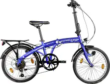 Zündapp Faltrad ZF20 Speed Folder 20 Zoll 6-Gang RH 28,5cm blau