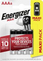 Energizer Max Alkaline Batterie Micro AAA 1,5 V, 8er Pack