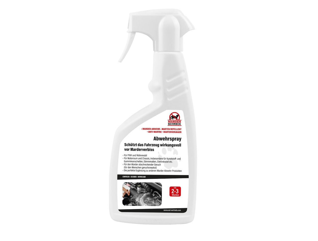 Marder Schreck Marderschreck Abwehrspray 500ml GLO680404289