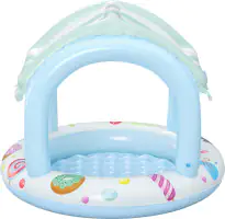Bestway Planschbecken Sweet Shope mit Dach Ø 104 x 84 cm