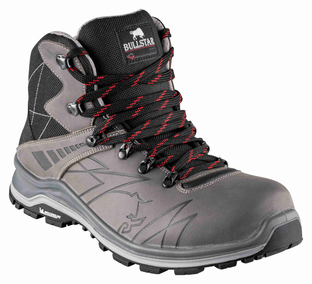 Bullstar Sicherheitsstiefel Turbo S3 grau